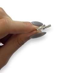 NAR-29 Anillo Cubics Blancos Plata 925 - comprar online