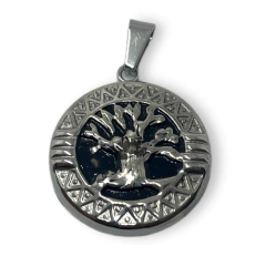 5992 Dije Arbol de la Vida Inflado (27 mm) Acero Quirúrgico