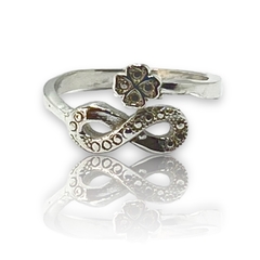 ART-116 Anillo Infinito Plata 925 - comprar online