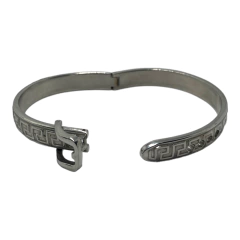 9004 Pulsera Esclava Cinturón (8 mm) Acero Quirúrgico en internet