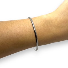 9532-65 Pulsera Esclava Lisa Finita (3 mm) Acero Quirúrgico en internet