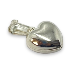 1.6 gr Dije Corazon Plata Italiana - comprar online
