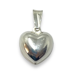 1.6 gr Dije Corazon Plata Italiana