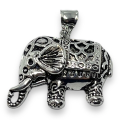6028 Dije Elefante (30 mm) Acero Blanco