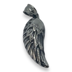 6066-PLUS Dije Ala Angel (30x10 mm) Acero Quirúrgico - comprar online