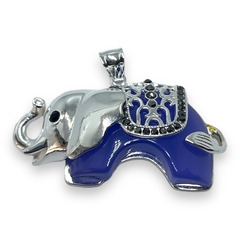 6114 Dije Elefante Premium / Variedad de Colores (55x30mm) Acero Blanco en internet