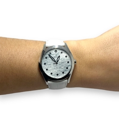 Reloj Festina Dama F16648.1 - Malla Cuero Blanca
