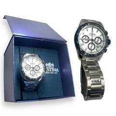 Reloj Festina Hombre F20560 Cronografo - Fondo Blanco Acero Agente Oficial