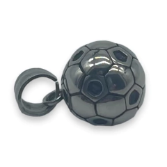 6116 Dije Pelota de Futbol (10 mm) Acero Quirúrgico