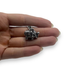 6173 Dije Elefante (18x22 mm) Acero Quirúrgico en internet