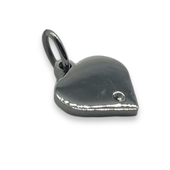10066 Dije Mini Corazón (18 mm) Acero Quirúrgico - comprar online