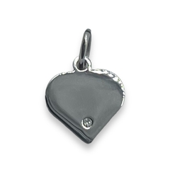 10066 Dije Mini Corazón (18 mm) Acero Quirúrgico en internet