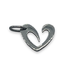 10084/10074 Dije Corazon / Variedad de Medidas Acero Quirúrgico - Stal Joyas