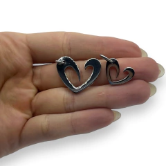 10084/10074 Dije Corazon / Variedad de Medidas Acero Quirúrgico - comprar online