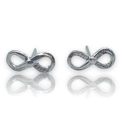 ART 1 Aros Pasantes Infinito -2 Plata 925 en internet