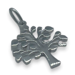 10207 Dije Arbol de la vida (25 mm) Acero Quirúrgico - comprar online