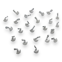 ART-126 Dije Cisne Premium Plata 925 - Stal Joyas