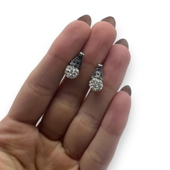 CAR-309 Aros Lady DI con Bola de Fuego Blanca (8 mm) Acero Quirúrgico - comprar online