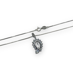 SIN-39 Conjunto Premium Cubics + Cadena - Últimas Unidades Plata Italiana - comprar online