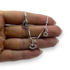 4.4 gr Pulsera Corazones - Últimas Unidades Plata Italiana - comprar online