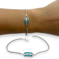 NAR-35 Pulsera Argentina Plata 925
