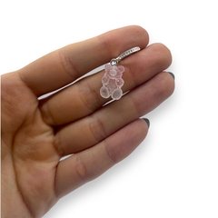 Aro Oso Osito Yummy Gummy Bear Argolla (X 1 Unidad) Plata Italiana