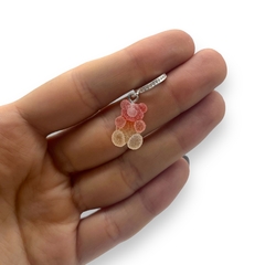 Aro Oso Osito Yummy Gummy Bear Argolla (X 1 Unidad) Plata Italiana - tienda online
