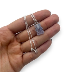 Conjunto Osito Yummy Gummy Bear + Cadena (40-45 cm) Plata 925 en internet