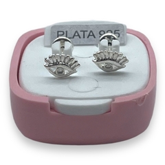 ART-1000 Abridores con Ojito Blanco (6 mm) Plata 925
