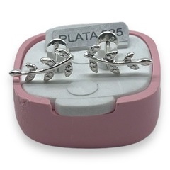 ART-1000 Abridores Hoja Trepadora (14x6 mm) Plata 925