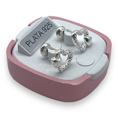 ART-1000 Abridores Corazon Doble (8 mm) Plata 925 - comprar online
