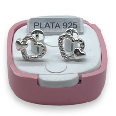 ART-1000 Abridores Corazon Doble (8 mm) Plata 925