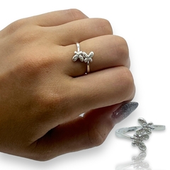 ART-135 Anillo Mariposas Plata 925 (SIN ESTUCHE) en internet
