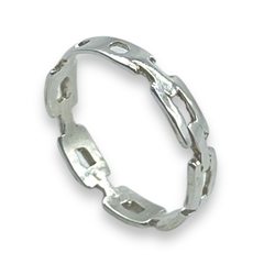 ART-134 Anillo Finito Panter Plata 925 - comprar online