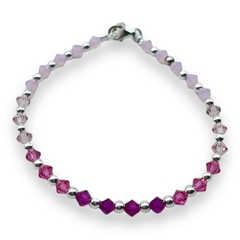 Imagen de SWA 26 Pulseras Edición Especial Degrade - Variedad de Colores Plata Italiana