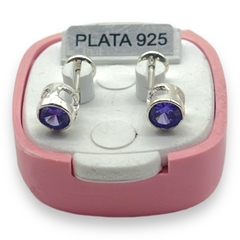 ART-1000 Abridores con Cubic Susanos - Variedad de Colores (4,5 mm) Plata 925 - comprar online