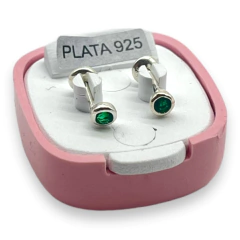 Imagen de ART-1000 Abridores con Cubic - Variedad de Colores (3 mm) Plata 925