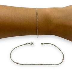 PU-FR O5O Pulsera Finita - Variedad de Medidas Plata y Oro