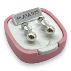 ART-1000 Aro Abridor Bolita - Variedad de Medidas Plata 925 - Stal Joyas