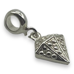 1.8 gr Dije Charm Colgante - Últimas Unidades (15 mm) Plata Italiana