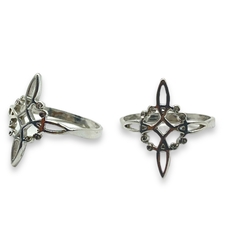 ART-146 Anillo Nudo de Bruja (Fabricación Propia) Plata 925 - comprar online