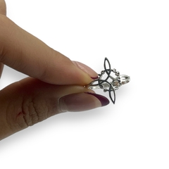 ART-146 Anillo Nudo de Bruja (Fabricación Propia) Plata 925 - tienda online