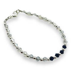 VOL-100 Pulseras Cristal de Roca Edición Limitada Degrade - Variedad de Colores Acero Blanco - tienda online