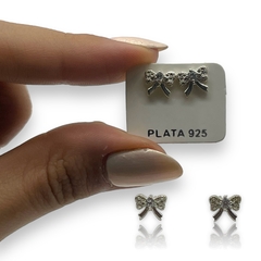 ART-153 Aros Moño Coquette Plata 925
