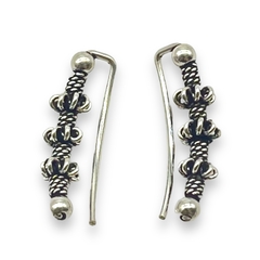 2.5 gr Aros Trepadores Plata Italiana - comprar online
