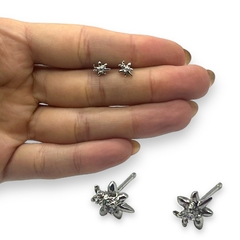 0.9 gr Aros Pasantes Cubic (7 mm) - Últimas Unidades Plata Italiana