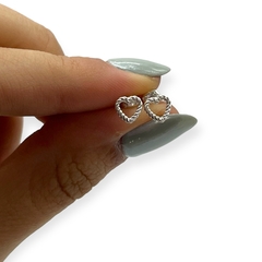 ART-1000 Abridores Corazon Encadenado (6 mm) Plata 925 en internet