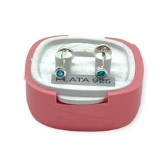 ART-1000 Abridores con Cubic - Variedad de Colores (2 mm) Plata 925
