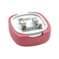 ART-1000 Abridores con Cubic - Variedad de Colores (3 mm) Plata 925 - comprar online