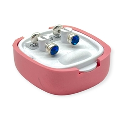 ART-1000 Abridores Cubic - Variedad de Colores (5 mm) Plata 925 - Stal Joyas